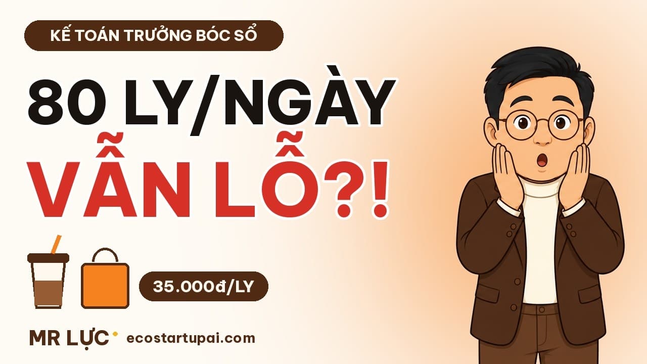 Video: CÁCH QUÁN CÀ PHÊ KIẾM TIỀN: Bán 35.000đ Một Ly Thì Phải Bán Bao Nhiêu Ly Mới Hết Lỗ?
